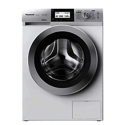 Panasonic NA-140ZS1WGB Freestanding Washing Machine with Steam, 10kg Load, A+++ Energy Rating, 1400rpm Spin, White